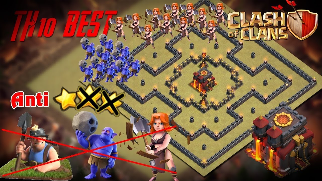 th9 war base 2016 with bomb tower vs th11 th10 max troop october 2016 update clash of clans #6