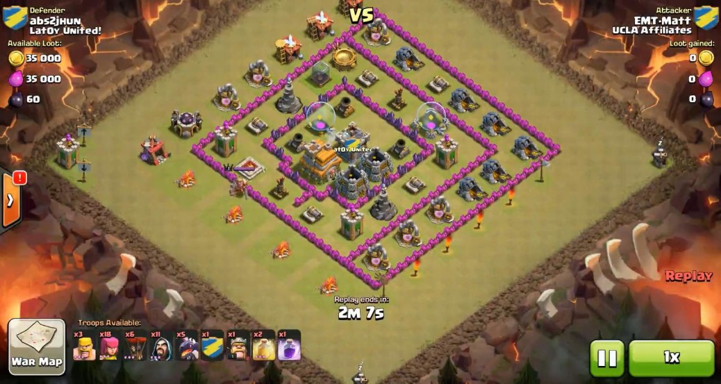 Clash of Clans Town Hall 8 Army Composition