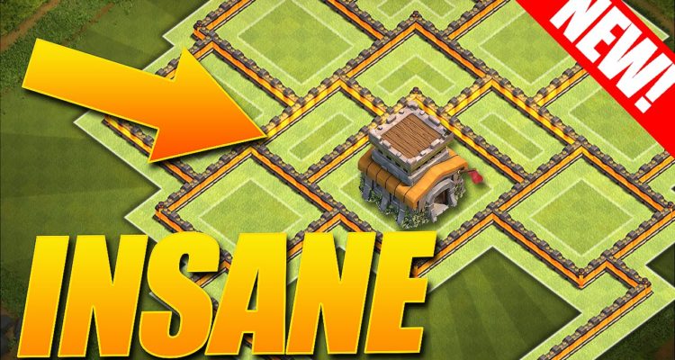 Clash of Clans Town Hall 8 Best Trophy Base 2016