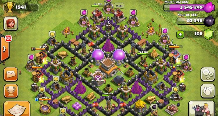 Clash of Clans Town Hall 8 Setup 2016