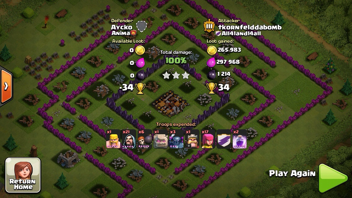 GoWiPe Attack Town Hall 8 Strategy
