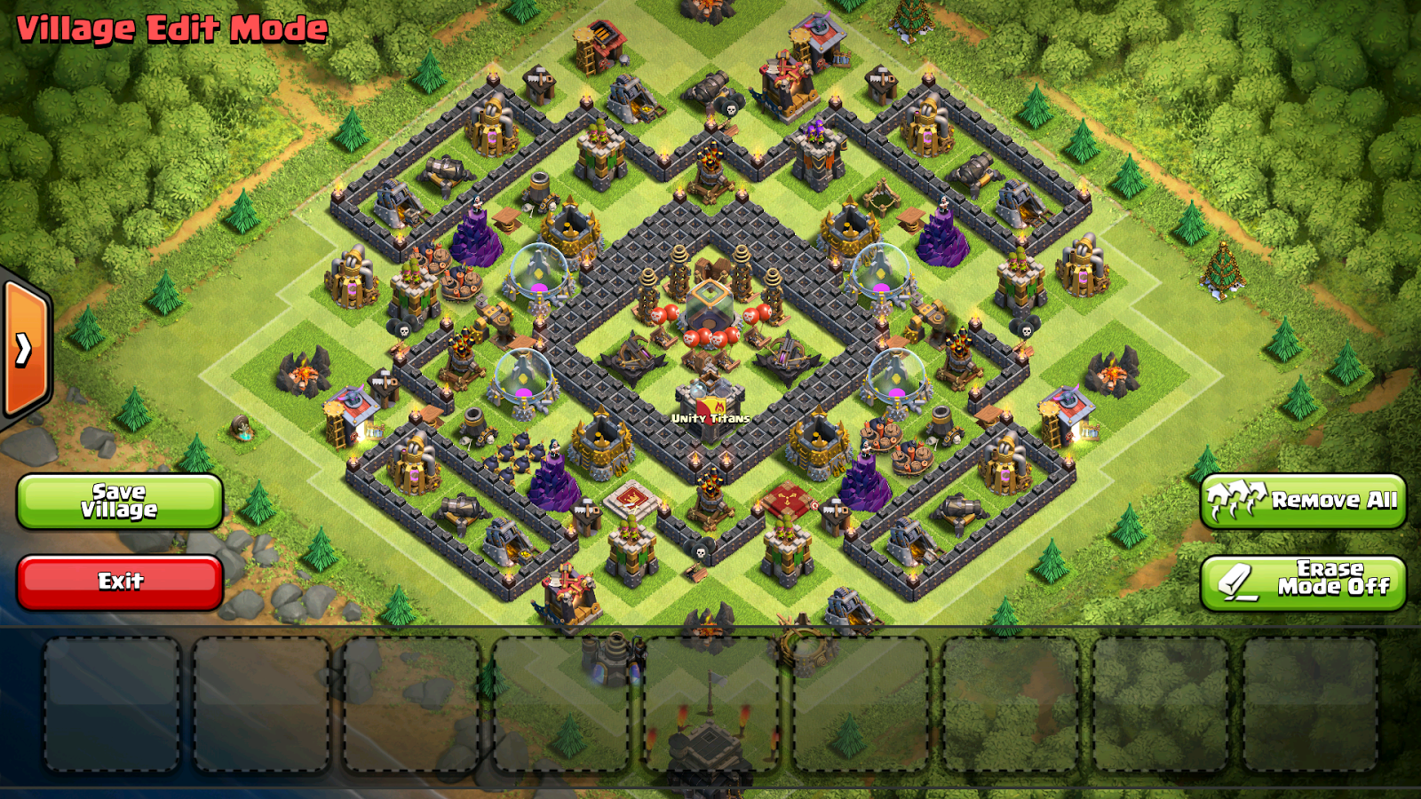 Best Th9 Farming Base has a Dead Zone. 