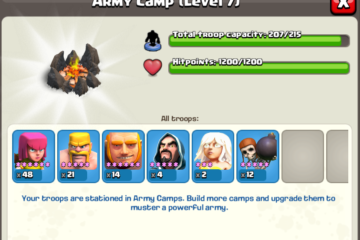 Town Hall 8 Army Composition