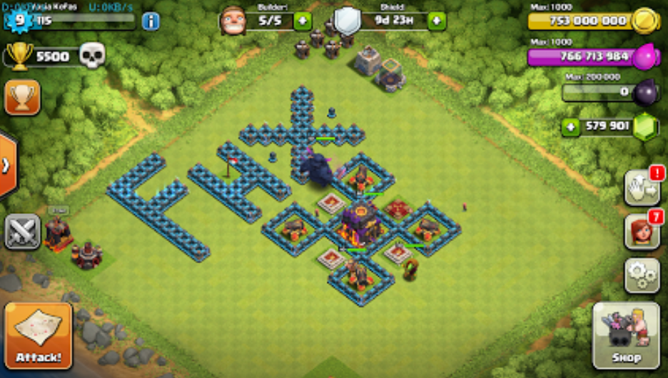 clash of clans private server root