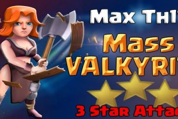 Clash of Clans Valkyrie Attack