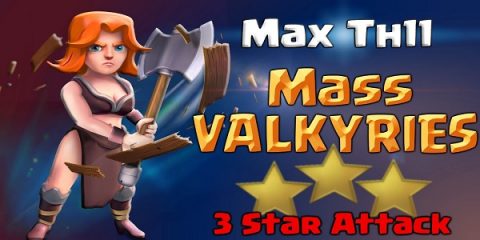 Clash of Clans Valkyrie Attack