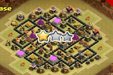 Clash of Clans Townhall 8 War base