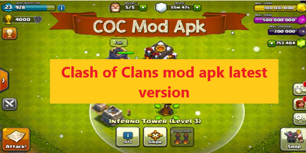 clash of clans apk mod unlimited money