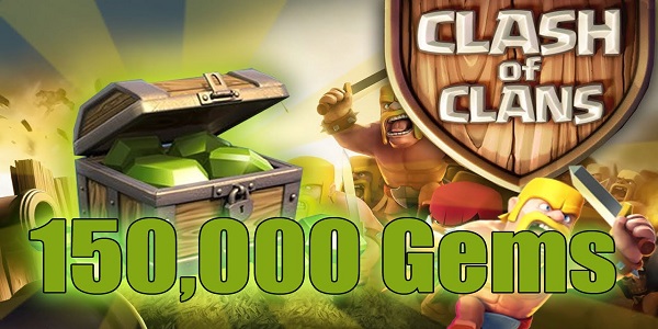 COC Gems Giveaways