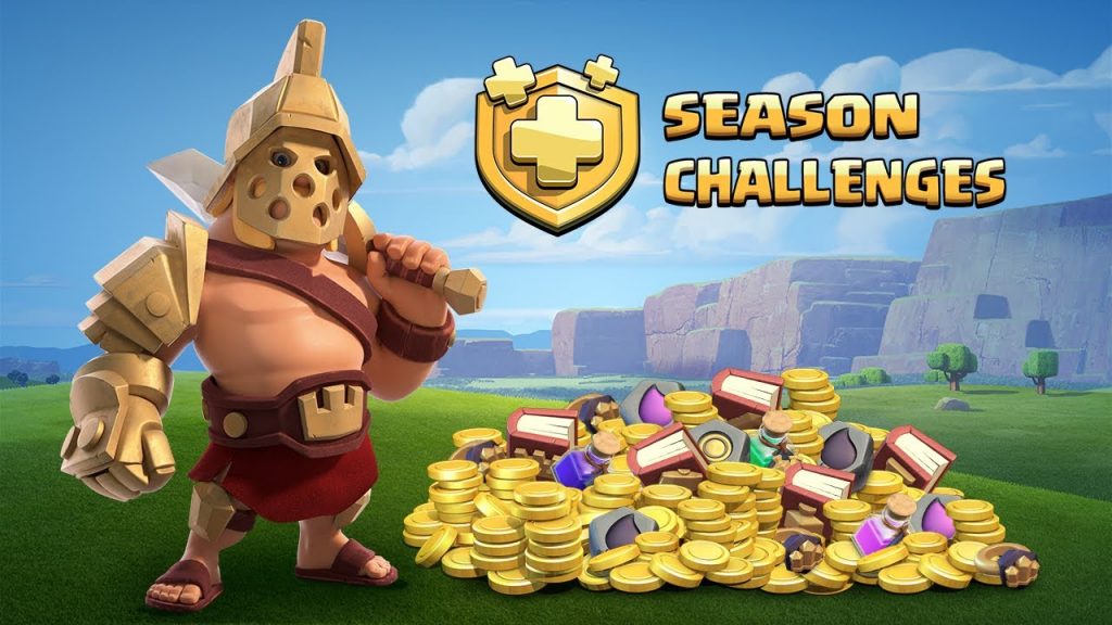 Clash of clan new challenges