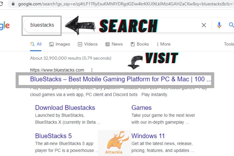 picture showing that how to install free fire on pc with Bluestacks