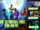 picture showing that how to install free fire on pc with and without emulator